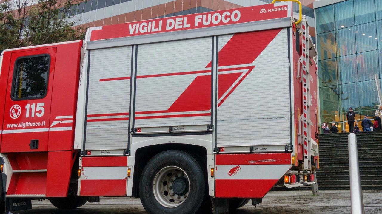 Intervento dei vigili del fuoco (foto archivio)