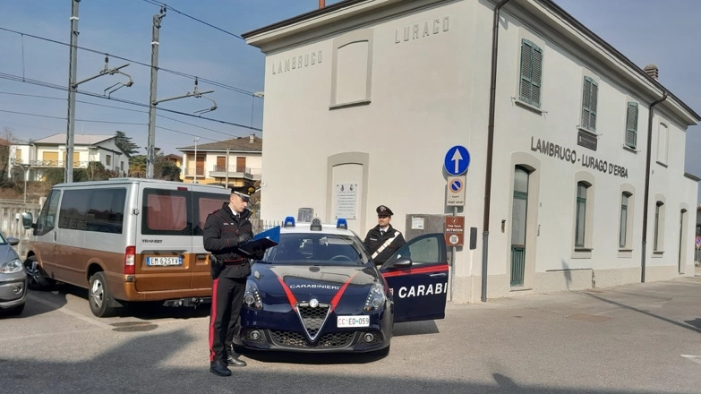 Trovato dai carabinieri di Lurago d'Erba Trovato dai carabinieri di Lurago d'Erba