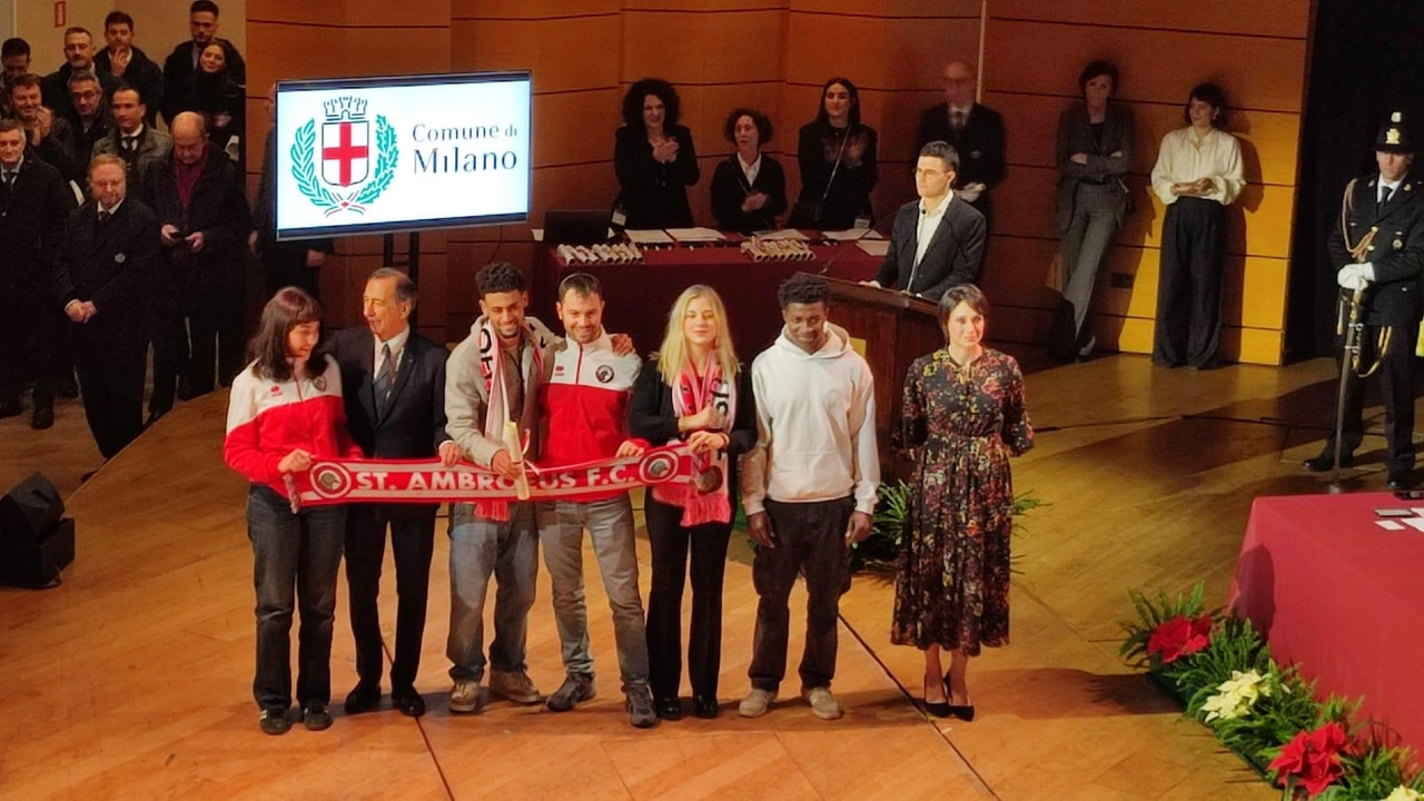 AMBROGINI, CERIMONIA AL TEATRO DAL VERME (FOTO 3)