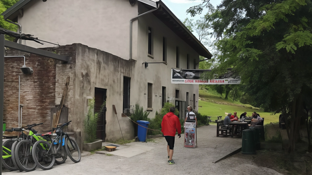 Lo Stallazzo è l’unico punto di ristoro e di primo soccorso lungo il fiume Lo Stallazzo è l’unico punto di ristoro e di primo soccorso lungo il fiume