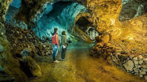 Un sito minerario lombardo. Grotte e miniere rappresentano anche un patrimonio turistico
