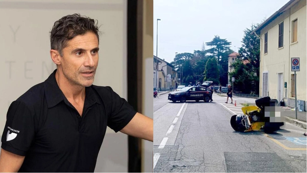 Diego Lops, 49 anni, e il Quad con cui ha avuto l'incidente fatale Diego Lops, 49 anni, e il Quad con cui ha avuto l'incidente fatale