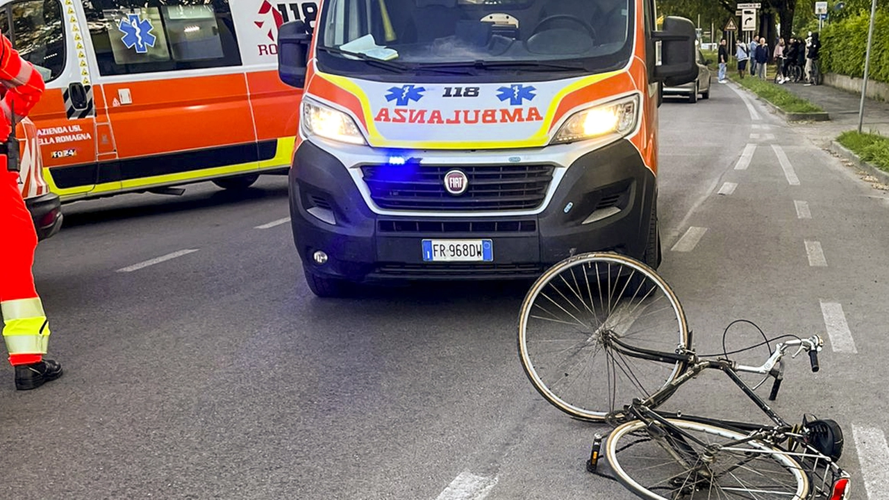 Incidente con una bicicletta (Archivio) Incidente con una bicicletta (Archivio)