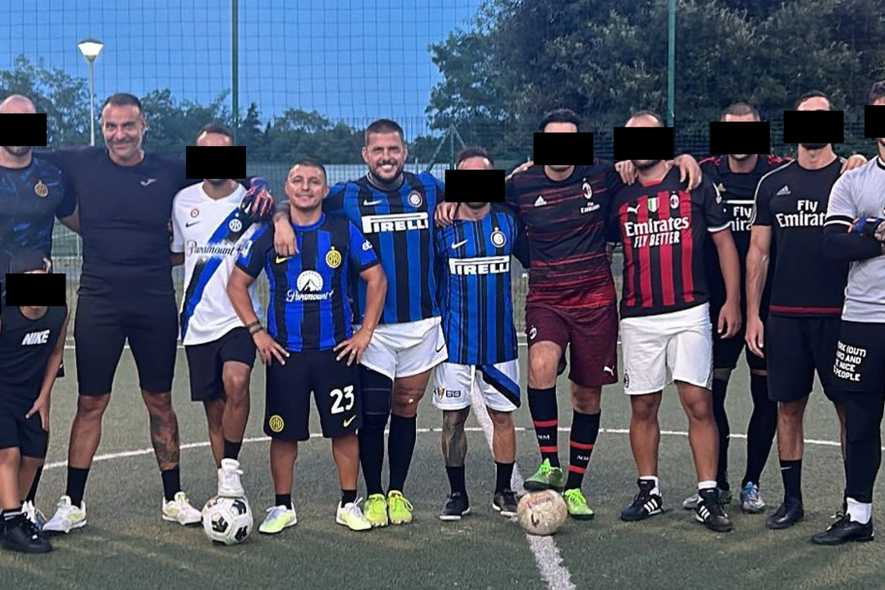 La partita di calcetto disputata da Beretta e Bellocco a Carugate poche ore prima dell'omicidio per il compleanno del comune amico Marco Ferdico