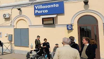 La stazione ferroviaria di Villasanta La stazione ferroviaria di Villasanta