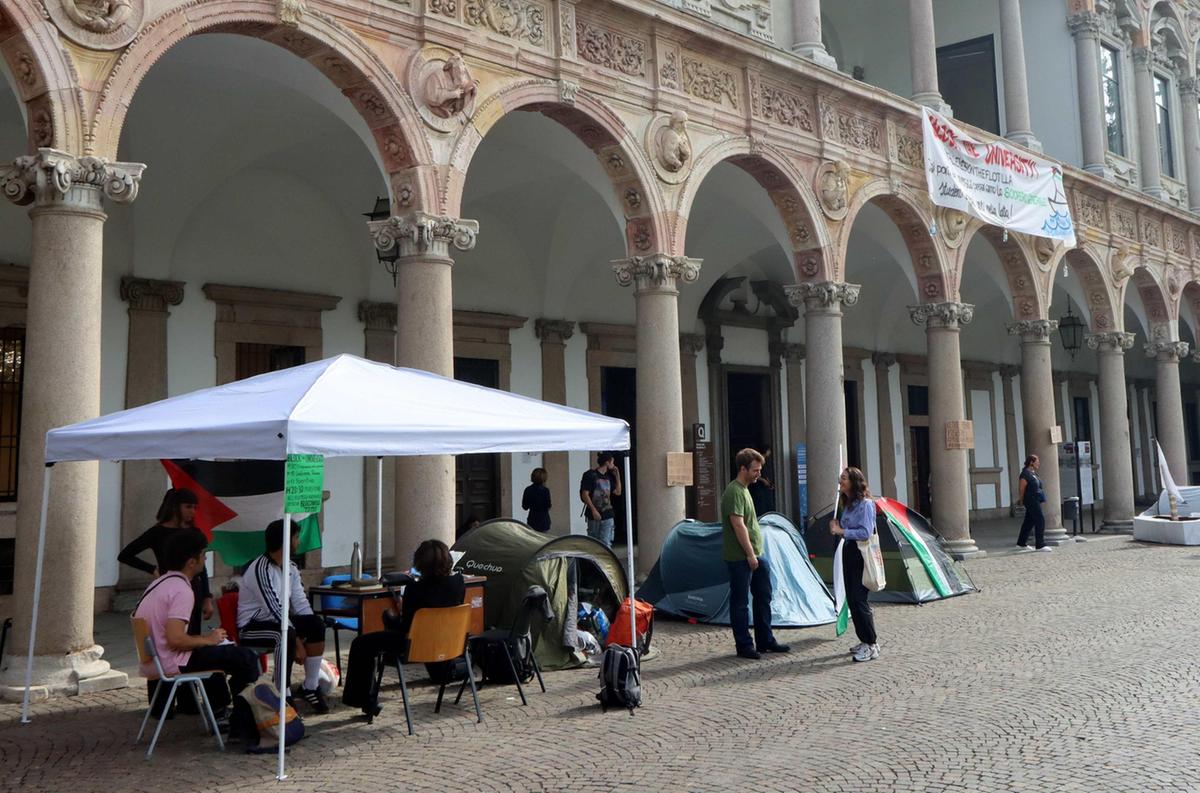La presa di posizione della Statale: "A Gaza è in corso un genocidio . Stop accordi con chi viola i diritti"