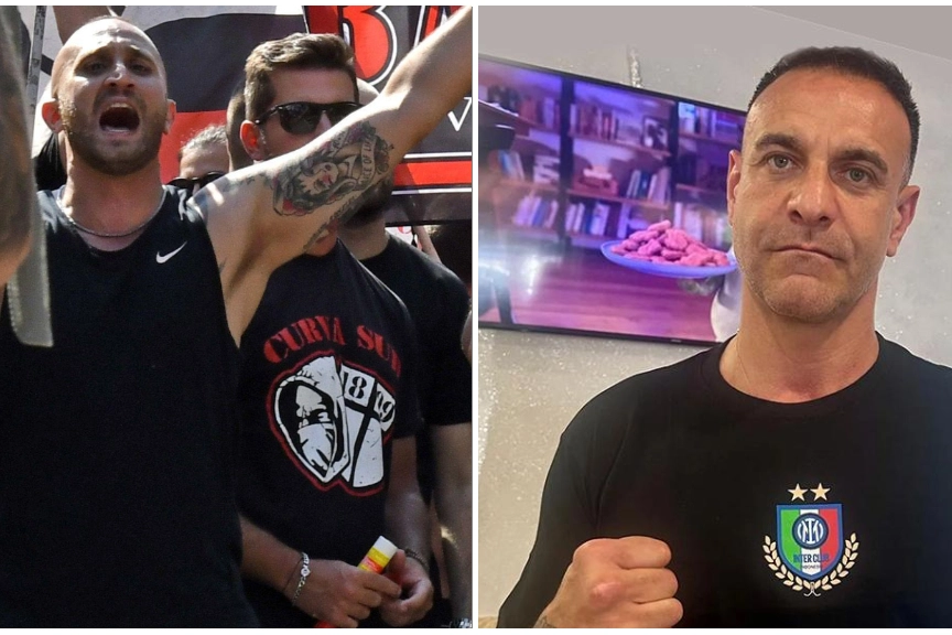 Luca Lucci (Curva Sud) e Andrea Beretta (Curva Nord)