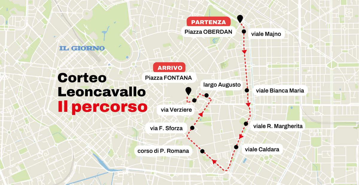 Corteo Leoncavallo, la diretta da Milano: vietato (per ora) l’arrivo in Piazza Duomo Corteo Leoncavallo, la diretta da Milano: vietato (per ora) l’arrivo in Piazza Duomo