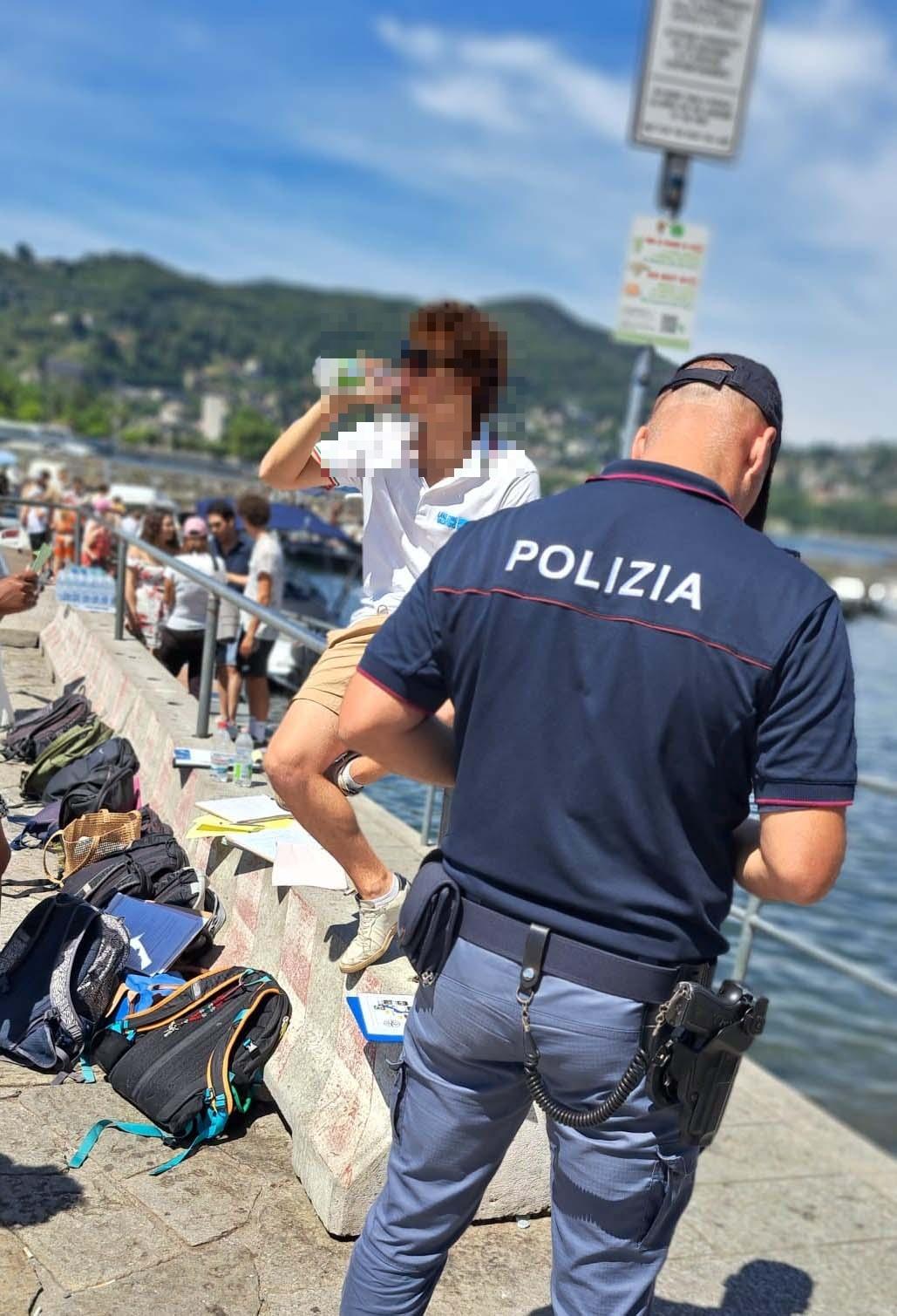 Como, procacciano clienti per noleggiatori di barche: multati cinque buttadentro Como, procacciano clienti per noleggiatori di barche: multati cinque buttadentro