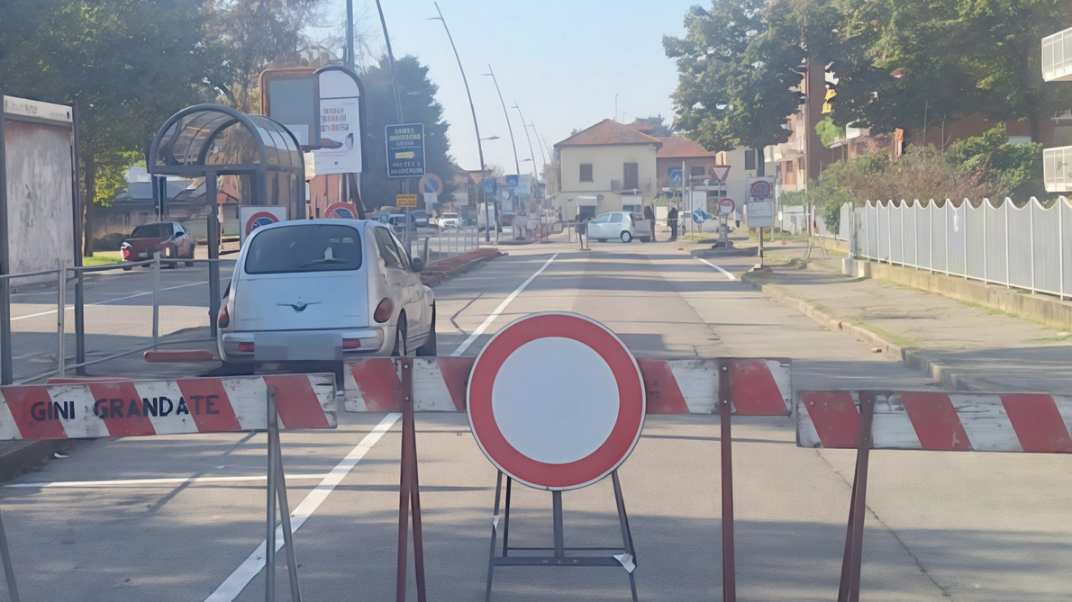 Lavori in corso in viale Libertà dove sarà posata una speciale pavimentazione contro la formazione di isole di calore Lavori in corso in viale Libertà dove sarà posata una speciale pavimentazione contro la formazione di isole di calore