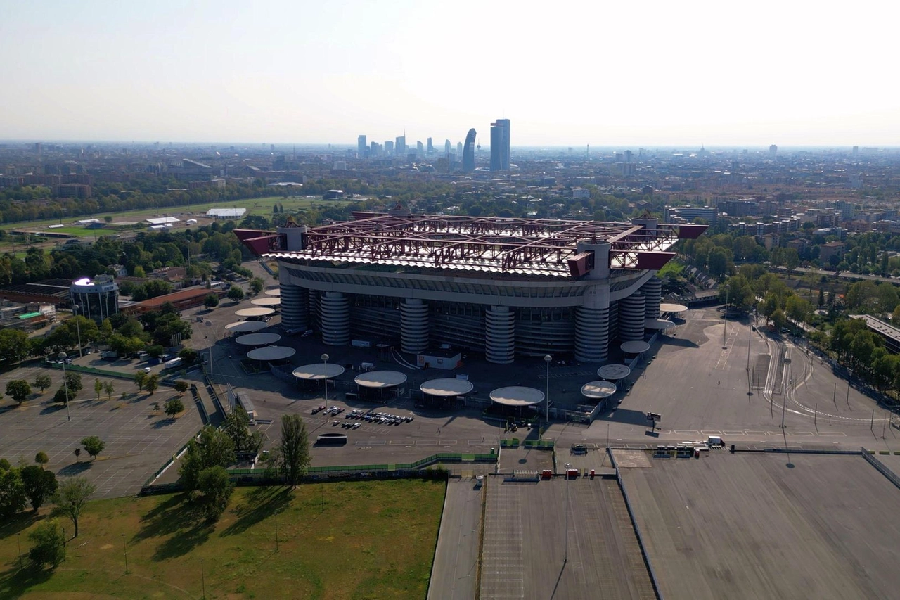 Lo stadio di San Siro