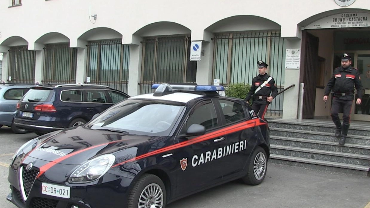 La sede dei carabinieri di Tirano La sede dei carabinieri di Tirano