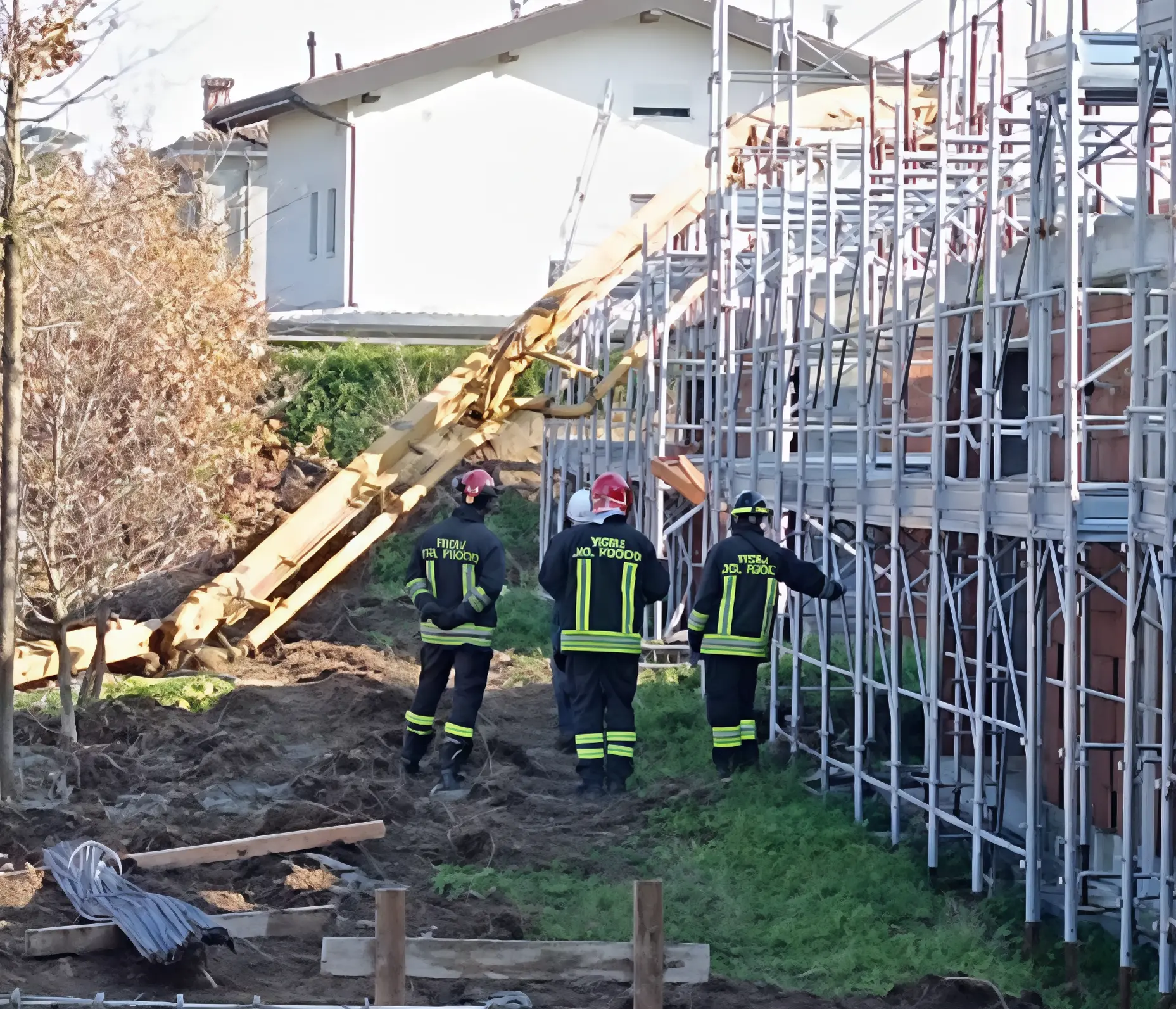 Sotto sequestro il cantiere dell’incidente fatale con la betoniera