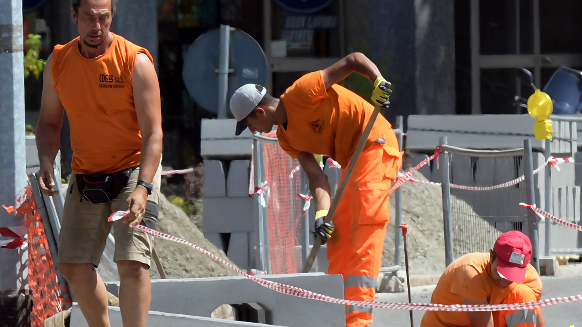 I lavori di riqualificazione stradale I lavori di riqualificazione stradale