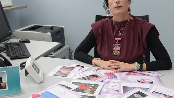 Marta Mura avvocato e presidente della fondazione Ideatrice della parete dove ci sono oltre 70 foto di donne uccise Marta Mura avvocato e presidente della fondazione Ideatrice della parete dove ci sono oltre 70 foto di donne uccise