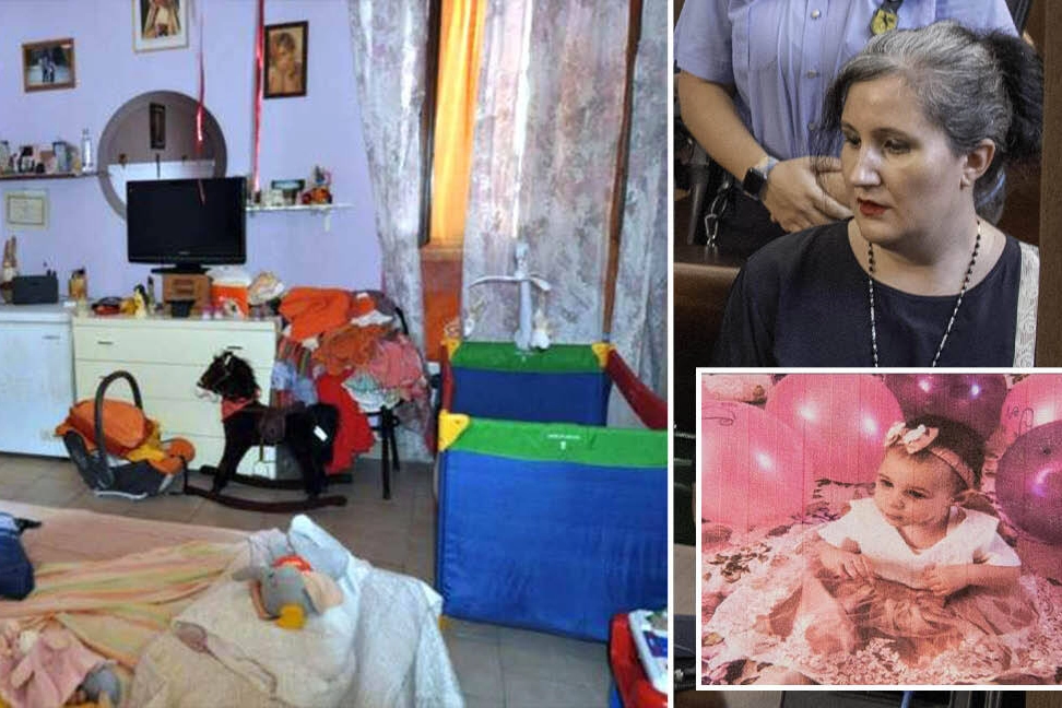La casa di Alessia Pifferi (in alto a destra), in basso la piccola Diana morta di stenti