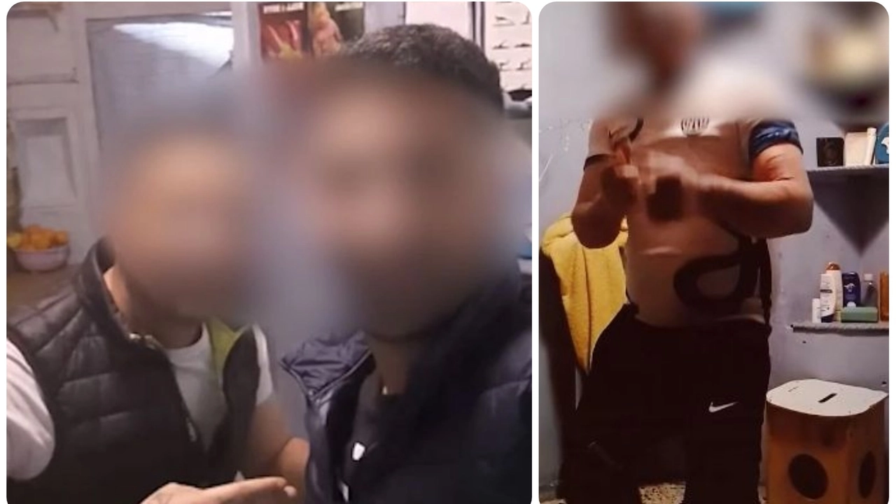 Pavia, i detenuti nel filmato pubblicato su TikTok (Frame video)