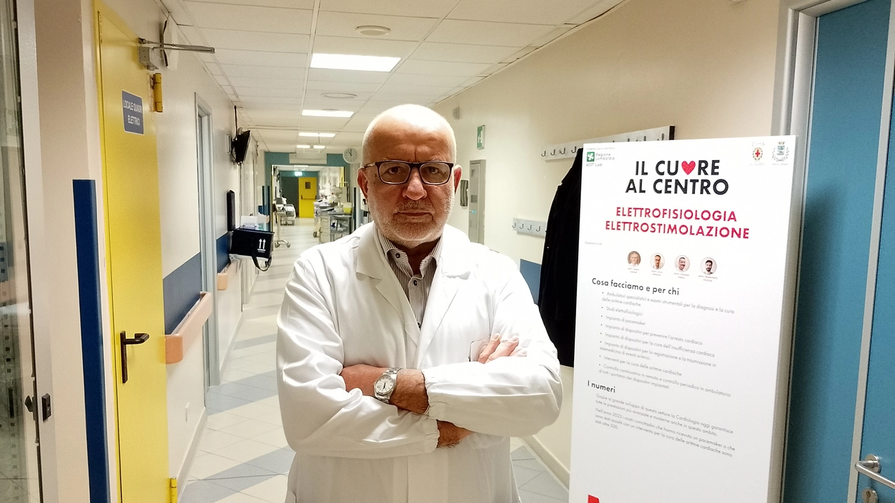 Pietro Mazzarotto, direttore della Cardiologia dell’Asst di Lodi Pietro Mazzarotto, direttore della Cardiologia dell’Asst di Lodi