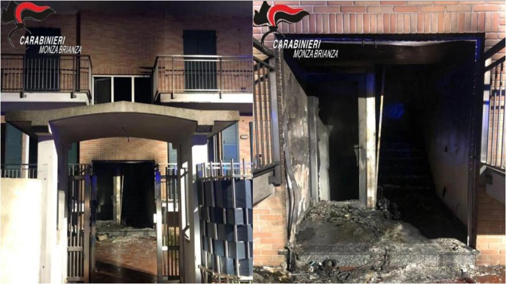 Incendio doloso in una villetta a Nova Milanese, lo scorso giugno (Foto carabinieri Monza e Brianza) Incendio doloso in una villetta a Nova Milanese, lo scorso giugno (Foto carabinieri Monza e Brianza)