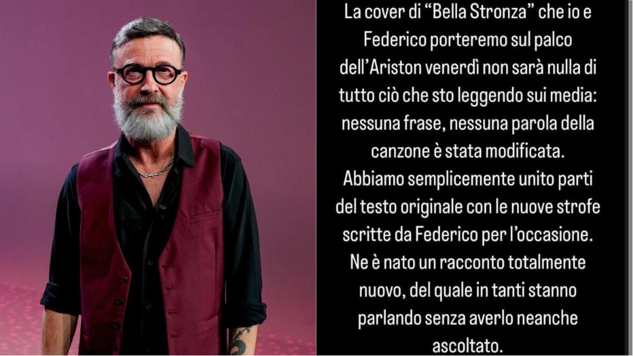 Marco Masini smentisce Carlo Conti: "Nessuna parola di 'Bella stronza' è stata cambiata" Marco Masini smentisce Carlo Conti: "Nessuna parola di 'Bella stronza' è stata cambiata"