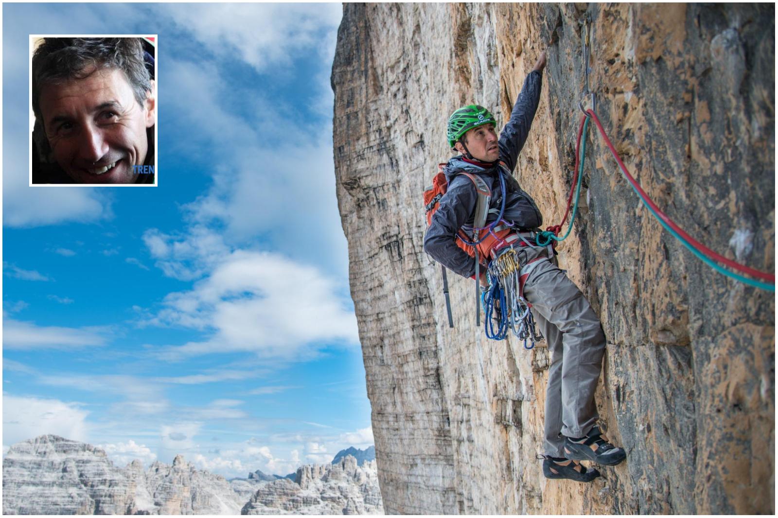 tragedia in trentino morto cristian brenna mito del climbing e alpinista dei ragni di lecco