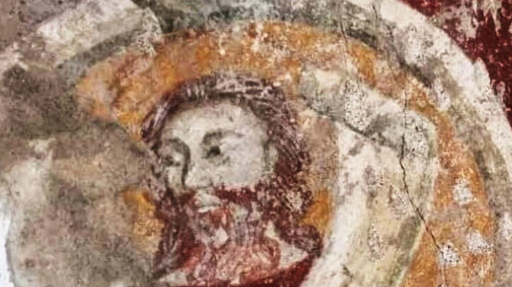 Il Giona ritrovato. È un affresco del Trecento, scoperto, anzi riscoperto, nella chiesina di sant’Egidio a Bonacina di Lecco, piccola... Il Giona ritrovato. È un affresco del Trecento, scoperto, anzi riscoperto, nella chiesina di sant’Egidio a Bonacina di Lecco, piccola...
