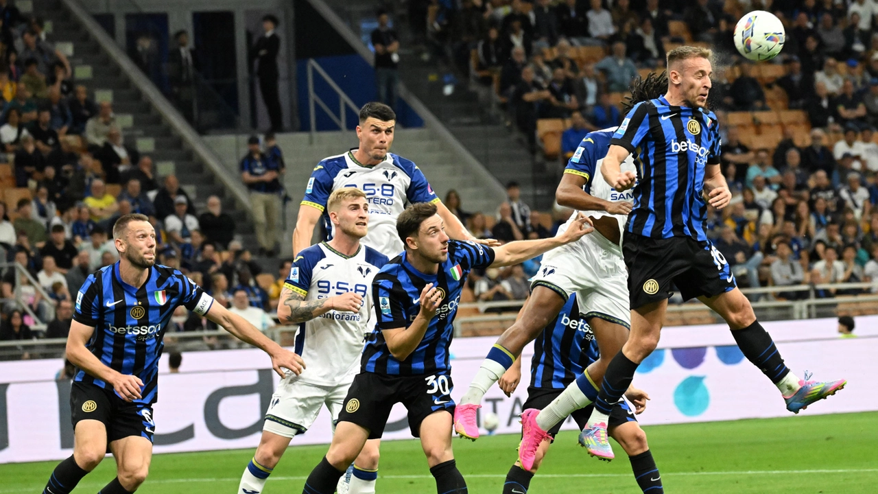 Inter-Verona 1-0 a San Siro Inter-Verona 1-0 a San Siro