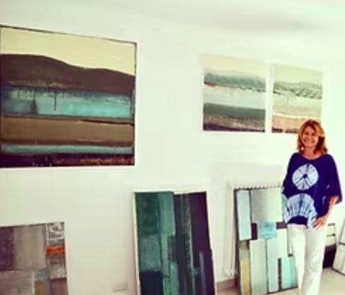 Torno, disegno tessile e pittura si fondono in paesaggi astratti Torno, disegno tessile e pittura si fondono in paesaggi astratti