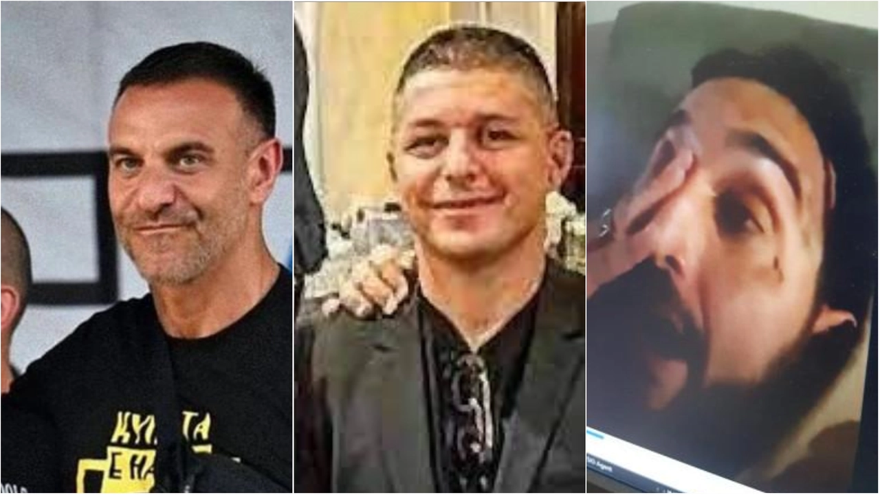 Da sinistra, Andrea Beretta, Antonio Bellocco e Daniel D'Alessandro (detto Bellebuono)