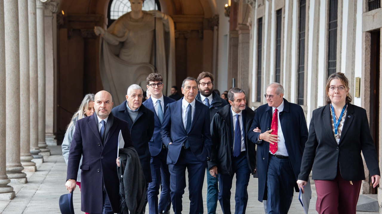 UNIVERSITA' STATALE: INAUGURAZIONE ANNO ACCADEMICO 2024-25 MILANO, 20 GENNAIO 2025, ANSA/DAVIDE CANELLA