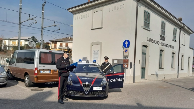 Indagini dei carabinieri di Lurago d'Erba