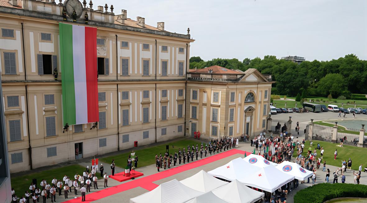 Festa della Repubblica in Villa Reale. Il sindaco Pilotto e il dialogo: "Comuni e Province fondamentali" Festa della Repubblica in Villa Reale. Il sindaco Pilotto e il dialogo: "Comuni e Province fondamentali"