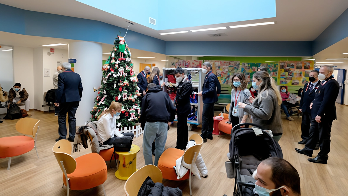 Il Natale al centro Maria Letizia Verga impegnato nella cura di bambini e adolescenti affetti da malattie ematoncologiche Il Natale al centro Maria Letizia Verga impegnato nella cura di bambini e adolescenti affetti da malattie ematoncologiche