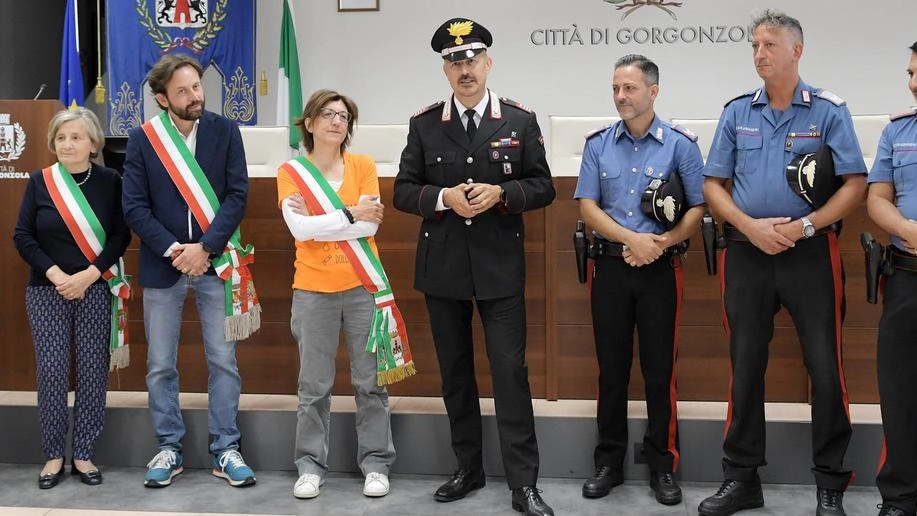I sindaci del bacino di Gorgonzola hanno ringraziato il comandante Graziani I sindaci del bacino di Gorgonzola hanno ringraziato il comandante Graziani