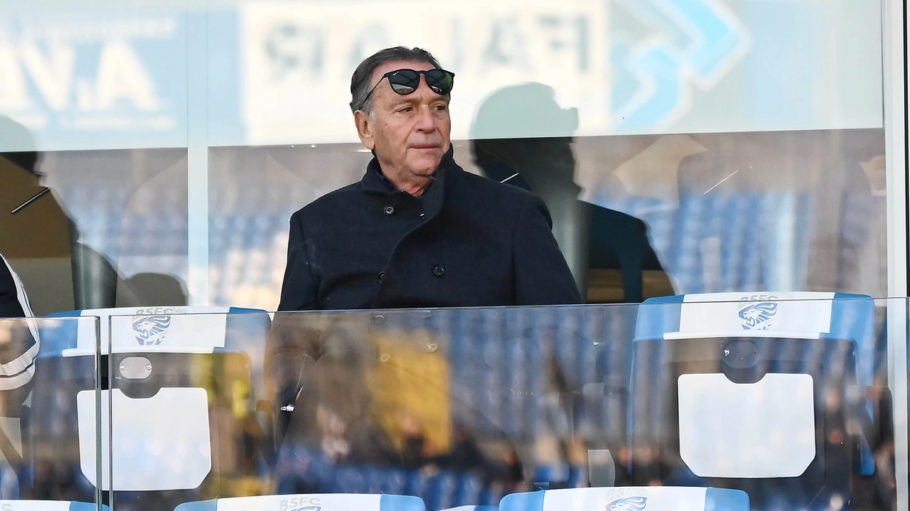 Massimo Cellino presidente del Brescia Calcio