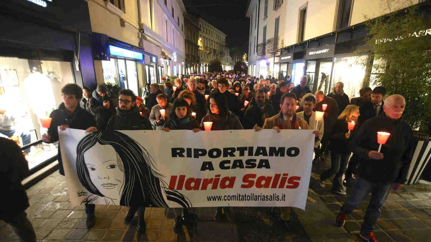La grande manifestazione cittadina a sostegno di Ilaria Salis, la maestra monzese detenuta in Ungheria