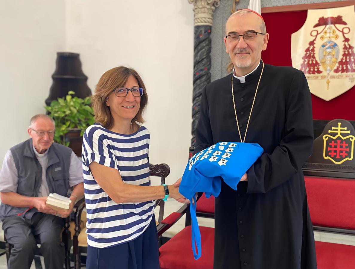 adesso basta barbarie a gaza la lettera consegnata al patriarca