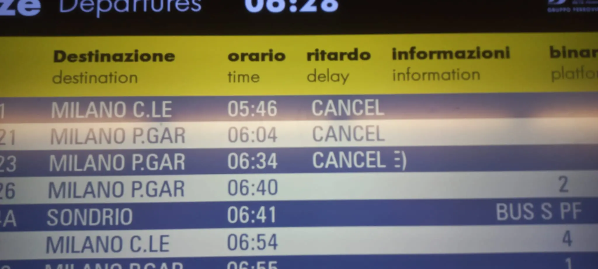 Incubo sulla Tirano-Milano per un guasto a Carnate: treni cancellati e ritardi fino a 90 minuti
