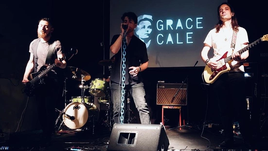 La band dei Grace Cale in concerto al The Bank di viale Lombardia a Monza per la New Wave Night La band dei Grace Cale in concerto al The Bank di viale Lombardia a Monza per la New Wave Night