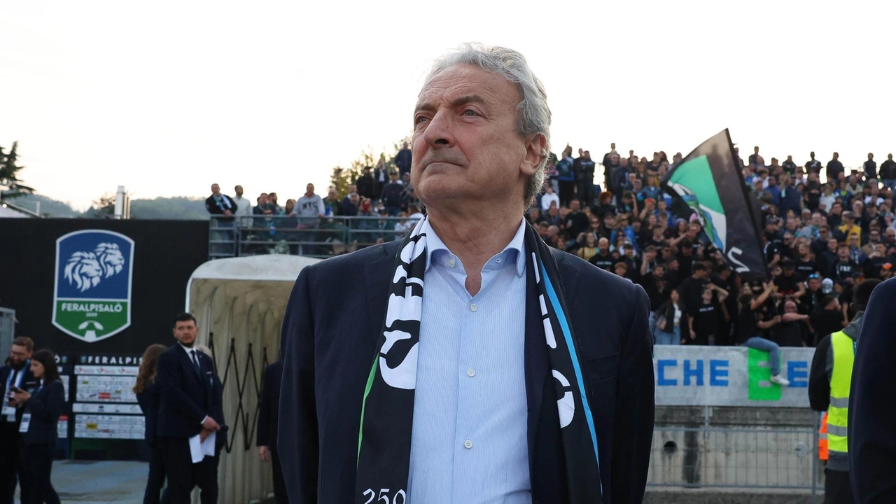 Giuseppe Pasini, presidente del Feralpi Group e patron della Feralpisalò Giuseppe Pasini, presidente del Feralpi Group e patron della Feralpisalò