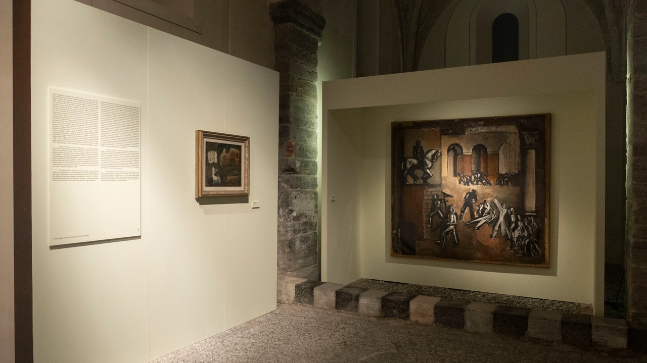 Un'immagine dell'allestimento de "I tempi del Bello" (Michela Piccinini) Un'immagine dell'allestimento de "I tempi del Bello" (Michela Piccinini)