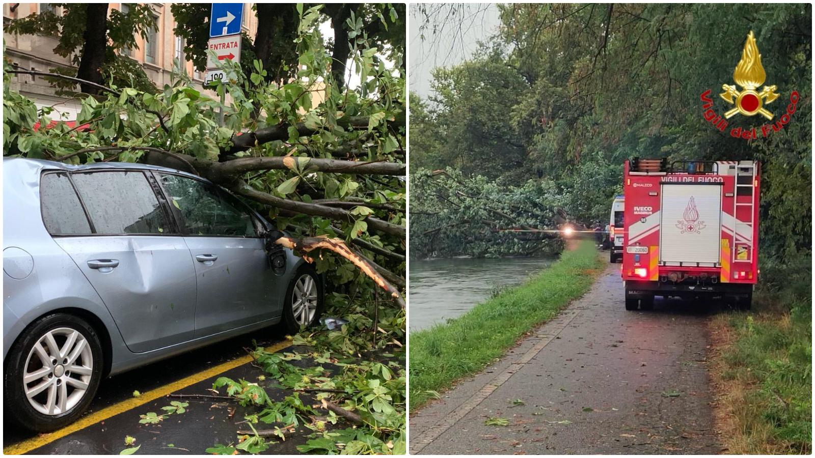 Bomba d’acqua sulla Lombardia: una donna morta a Robecchetto, allagamenti ovunque. La conta dei danni a Milano e nelle province Bomba d’acqua sulla Lombardia: una donna morta a Robecchetto, allagamenti ovunque. La conta dei danni a Milano e nelle province