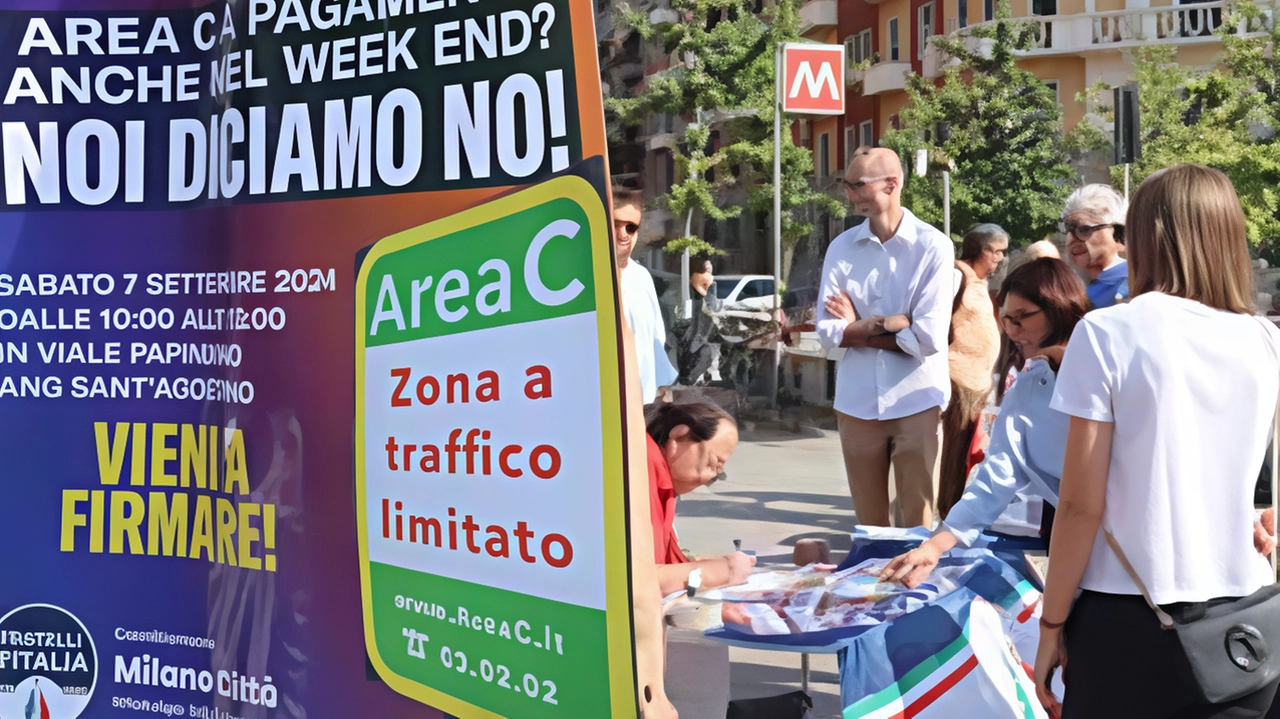 Ieri a Milano, Fratelli d’Italia e Lega hanno raccolto oltre 300 firme al mercato di via Papiniano contro l'estensione del pagamento dell'Area C nel fine settimana. Franco Lucente ha criticato la misura come un modo per aumentare le entrate comunali, sottolineando la necessità di un dialogo tra enti e associazioni per una mobilità sostenibile. Ieri a Milano, Fratelli d’Italia e Lega hanno raccolto oltre 300 firme al mercato di via Papiniano contro l'estensione del pagamento dell'Area C nel fine settimana. Franco Lucente ha criticato la misura come un modo per aumentare le entrate comunali, sottolineando la necessità di un dialogo tra enti e associazioni per una mobilità sostenibile.