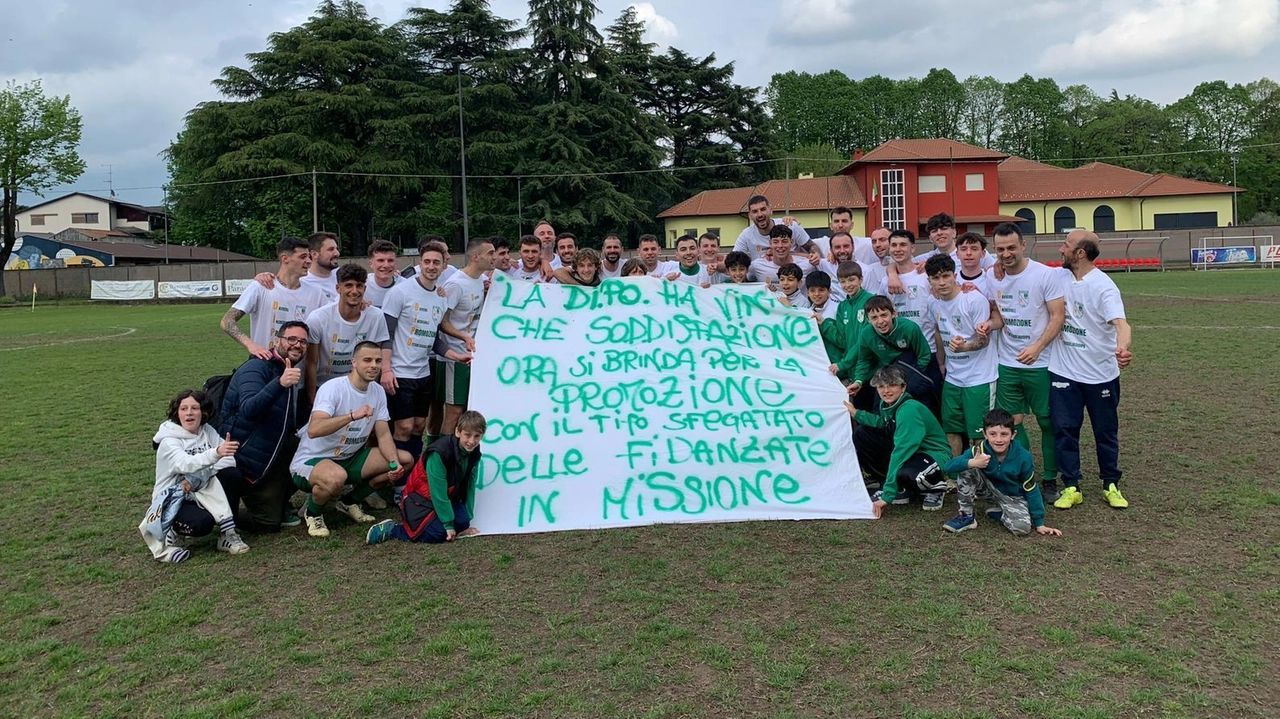 La Dipo Vimercatese festeggia la Promozione