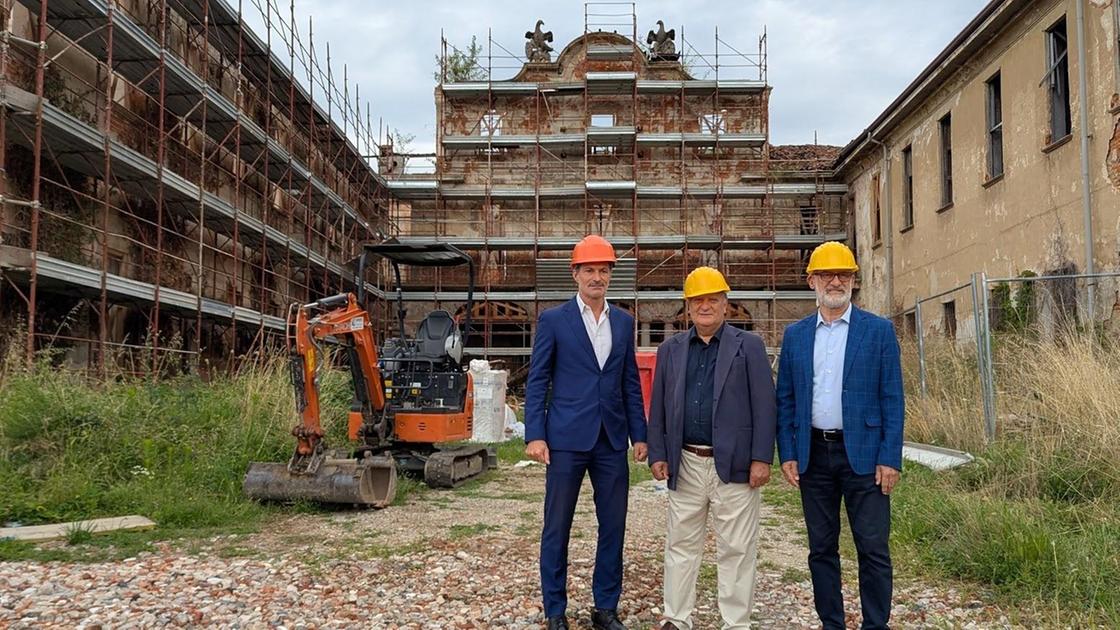 la rinascita di villa attanasio ultimi dettagli per l8217ex portineria e il cantiere procede spedito