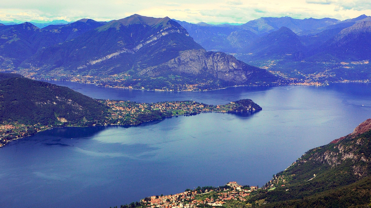 I monti che circondano il lago di Como I monti che circondano il lago di Como
