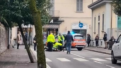 Incidente con lo skateboard a Como, ferito un 30enne