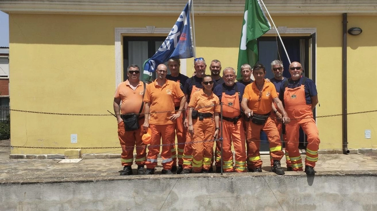 I volontari del Parco del Ticino che operano nell’anticendio boschivo