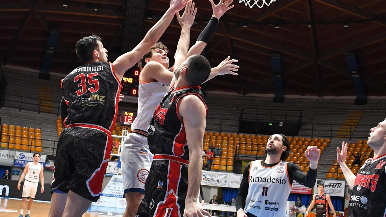 Rimadesio ai playout: quattro sconfitte di fila, sfida decisiva contro Npc Rieti