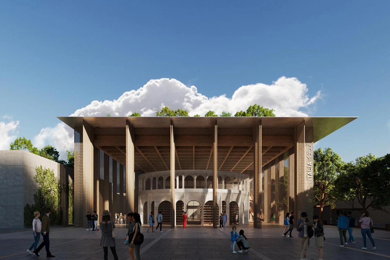 Padiglione Italia all'Expo di Osaka è un'interpretazione moderna della Città Ideale del Rinascimento